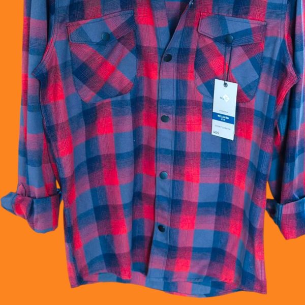Men’s Check Shirt – Flannel Cotton