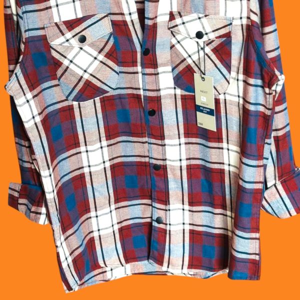Men’s Check Shirt – Flannel Cotton