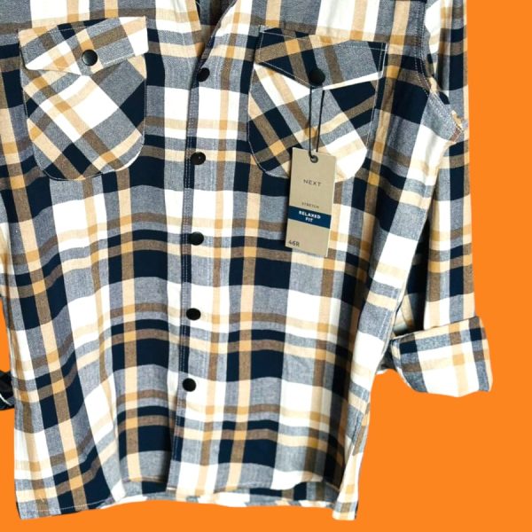 Men’s Check Shirt – Flannel Cotton